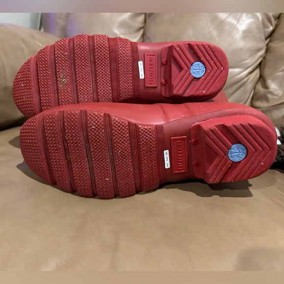 Hunter rain boots original short in red! - Picture 5 of 6